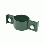 6 colliers de fixation pour poteau rond vert ø 48mm