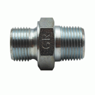 Adaptateur mâle BSP droit X mâle conique acier - BMMCO00608 - MBSPCT3/8 / MGCO1/2_0