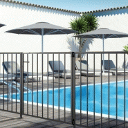 Barrière de protection pour piscine - droit