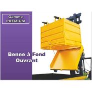 Bfo - benne à fond ouvrant - mdm - 300 à 1600 l