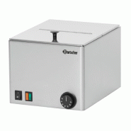 Chauffe-saucisses 1 ou 2 cuves - Acier inoxydable, thermostat réglable, 1 kW ou 2 kW Chauffe-saucisses 1 ou 2 cuves - Acier inoxydable, thermostat réglable, 1 kW ou 2 kW