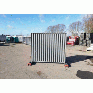 Clôture bardée 2.25m*2m - Acier galvanisé - Profil Box - Sécurisée et renforcée