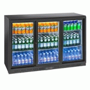 Comptoir bar réfrigérée, 3 portes coulissantes, Classe B, 320 L - Cool Head - BBC-330S Comptoir bar réfrigérée, 3 portes coulissantes, Classe B, 320 L - Cool Head - BBC-330S