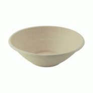 FHC - 250Pcs - Bol rond brun en pulpe "Poke" Ø 19,6cm H63mm 950ml - marron Bagasse FHC210APUPK32BRF FHC - 250Pcs - Bol rond brun en pulpe "Poke" Ø 19,6cm H63mm 950ml - marron Bagasse FHC210APUPK32BRF
