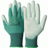 Gant de protection contre les coupures DumoCut 655 taille 9 vert-bleu/blanc EN 388 catégorie EPI II polyamide-fibre verre-tricot ac PU 10 paires HONEYWELL Gant de protection contre les coupures DumoCut 655 taille 9 vert-bleu/blanc EN 388 catégorie EPI II polyamide-fibre verre-tricot ac PU 10 paires HONEYWELL