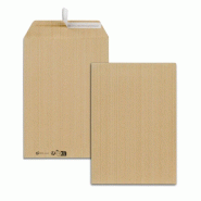 GPV Boîte de 500 pochettes Everyday kraft brun 176x250/B5, 90 g/m², adhésives avec bande - 3250650008117