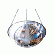 Miroir Hémisphérique 1/2 sphère - contrôle 3 ou 4 directions - avec chaînettes de 1 mètre_0