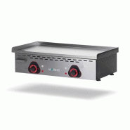 Plancha électrique ECO-CD lisse en CHROME - L760 | Mainho - ECOEM75CDUNI