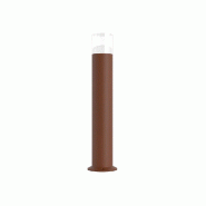 Projecteur LED extérieur Tura XL 12W 4000K, finition Corten - Éclairage cylindrique pour marches, angle 180° - Beneito & Faure - Jardin - marron 84