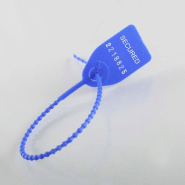 Scellé PP à tige Crantée ronde - Longueur 210 mm - Tige Ø2.5 mm - Bleu_0