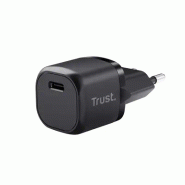 Trust Maxo Universel Noir Secteur Intérieure