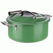 APS Chafing-Dish, Ø 30,5 cm, H : 17,5 cm, 18/8 acier inoxydable - Acier inoxydable 18/8 12339