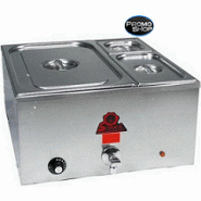 Bain-marie 29 litres - Chaleur rapide - Fabrication française - Inox AISI 403 Bain-marie 29 litres - Chaleur rapide - Fabrication française - Inox AISI 403