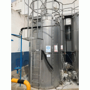 Cuve en acier inoxydable 5 000 litres d'occasion