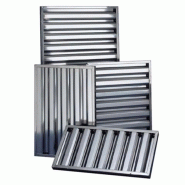Filtres choc inox AISI 304 coupe-feu Type B -