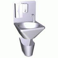 FRICOSMOS comercial alfer - lavabo à genoux à montage mural intégré - inox lairofri01