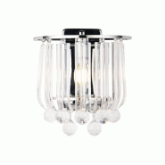 Helloshop26 - Applique murale luminaire E14 24 x 22 x 15 cm chrome 03_0008854 - métal 3000224379699