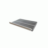 Materiel HORECA CHR grille de frigo en métal 520 x 360 mm compatible SC-380D FB noir - noir métal GSC-380D FB