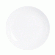 Arcoroc ARC N9362 Evolution Assiette creuse plate, 19cm, opale, blanc, 6 pièces - blanc ARC N9362