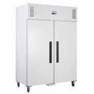 Armoire réfrigérée positive GN double porte blanche Série G 1200L CC663 Polar