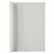GBC Boîte de 50 chemises à reliure thermique, A4, dos de 30mm, coloris blanc - blanc IB370113