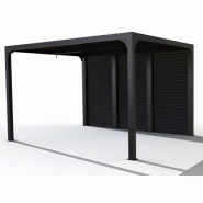HABRITA Pergola Bioclimatique 10.8m² Gris Anthracite per36v30bi - gris 3701406700750
