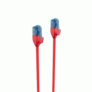 Shiverpeaks BASIC-S Câble patch slim, cat. 6, U/UTP, 5,0 m - rouge 4017538083166