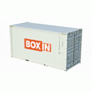 Container Standard - 20 pieds dry hc - Longueur 6m - Surface 38m3 - idéale pour le stockage et le transport de marchandises volumineuses