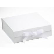 Bnbl - 290x283x85 - Boîtes pliantes aimantées avec ruban - Carton haute densité - Personnalisables Bnbl - 290x283x85 - Boîtes pliantes aimantées avec ruban - Carton haute densité - Personnalisables
