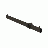 Bras cavalier L40,5cm pour guidon acier - présentation de face