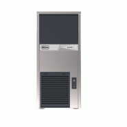 BREMA - Machine à glaçons pleins cubes 29 kg/24h, réserve 9kg, condenseur air - CB 249 A HC W / BQUBE-1 - argenté Acier inoxydable 18/8 135274_0