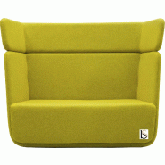 Canapé Softline Basket- 2 places - Feld Jaune, Haut_0