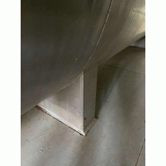 Cuve inox 15 000 litres d'occasion avec agitation