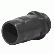 Embout conique PVC cannelé / fileté PN 16 D 38x1"1/2 - Référence 01AFVG38 Embout conique PVC cannelé / fileté PN 16 D 38x1"1/2 - Référence 01AFVG38