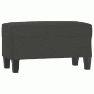 Helloshop26 - Banc banquette 70 x 35 x 41 cm tissu microfibre gris foncé 02_0010542 - gris polyester 3000580382722