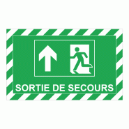Marquage au sol adhésif-Sortie de secours