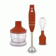 Menastyl - Mixeur 3 en 1 retro en plastique brique - 3256391050262
