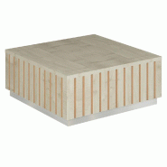 Podium pour mannequins Vertigo T03 MDF naturel et érable 60x60x25cm
