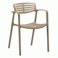RESOL Fauteuil TOLEDO AIRE (set de 4) : sable - beige 03851