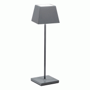 ROSSINI ILLUMINAZIONE Siesta Lampe De Table Led Portable 2,2W Ip54 Cct 2700-3000K Dimmable Tactile - Structure En Aluminium Moulé Sous Pression - Col