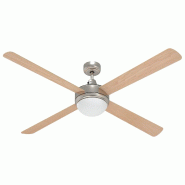 Ventilateur de plafond avec lumière et télécommande 130 cm Sonoma - 8721451241782