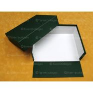 Coffret / boîte avec rabat tombant en carton sur-mesure - boîte cadeau - flo r emballages