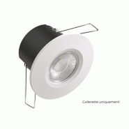 Collerette Ronde Blanc pour TWO & CANIS - B104W - SOLUM Collerette Ronde Blanc pour TWO & CANIS - B104W - SOLUM