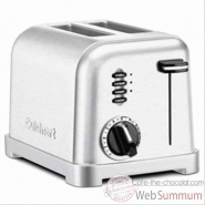Cuisinart toaster acier brossé 610074