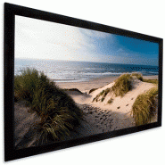 Ecran de projection cadre projecta homescreen deluxe 241x416 cm blanc mat