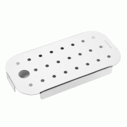 Égouttoir en acier inoxydable pour GN 1/4 - 206 x 104 x 17 mm - VOGUE - 5050984747212