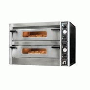 Four à pizza double électrique 6 + 6 x Ø34 cm LARGE (12 kW - 380V) PREMIUM / GOLDINOX - gris inox 3701770822263 Four à pizza double électrique 6 + 6 x Ø34 cm LARGE (12 kW - 380V) PREMIUM / GOLDINOX - gris inox 3701770822263
