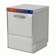Lave-vaisselle industriel avec pompe de rinçage 50x50cm Panier ESTAMBUL CH500ECO-N - CH500ECO-N
