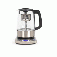 LIVOO Bouilloire Sans Fil 1.7l 2000w Verre/gris DOD209 - gris 3523930108013