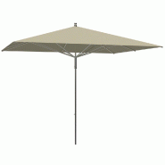 Parasol pour terrasse Pro Moorea rect.300x250cm - armature+toile+housse-ivoire